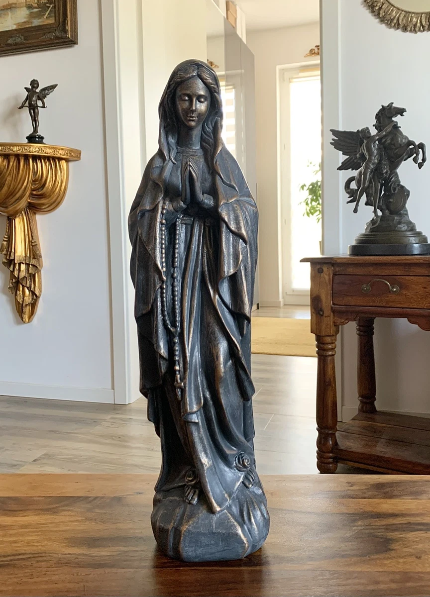 Maria Skulptur 48 cm Mutter Gottes Heiligenfigur Statue Madonna Figur Religion