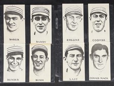 1975 TCMA 1913 Philadelphia Athletics Complete Set of 16 EX-MT