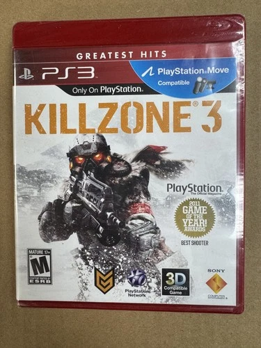 Killzone 3 [Greatest Hits] for Sony PlayStation 3 PS3 Brand New Factory Sealed