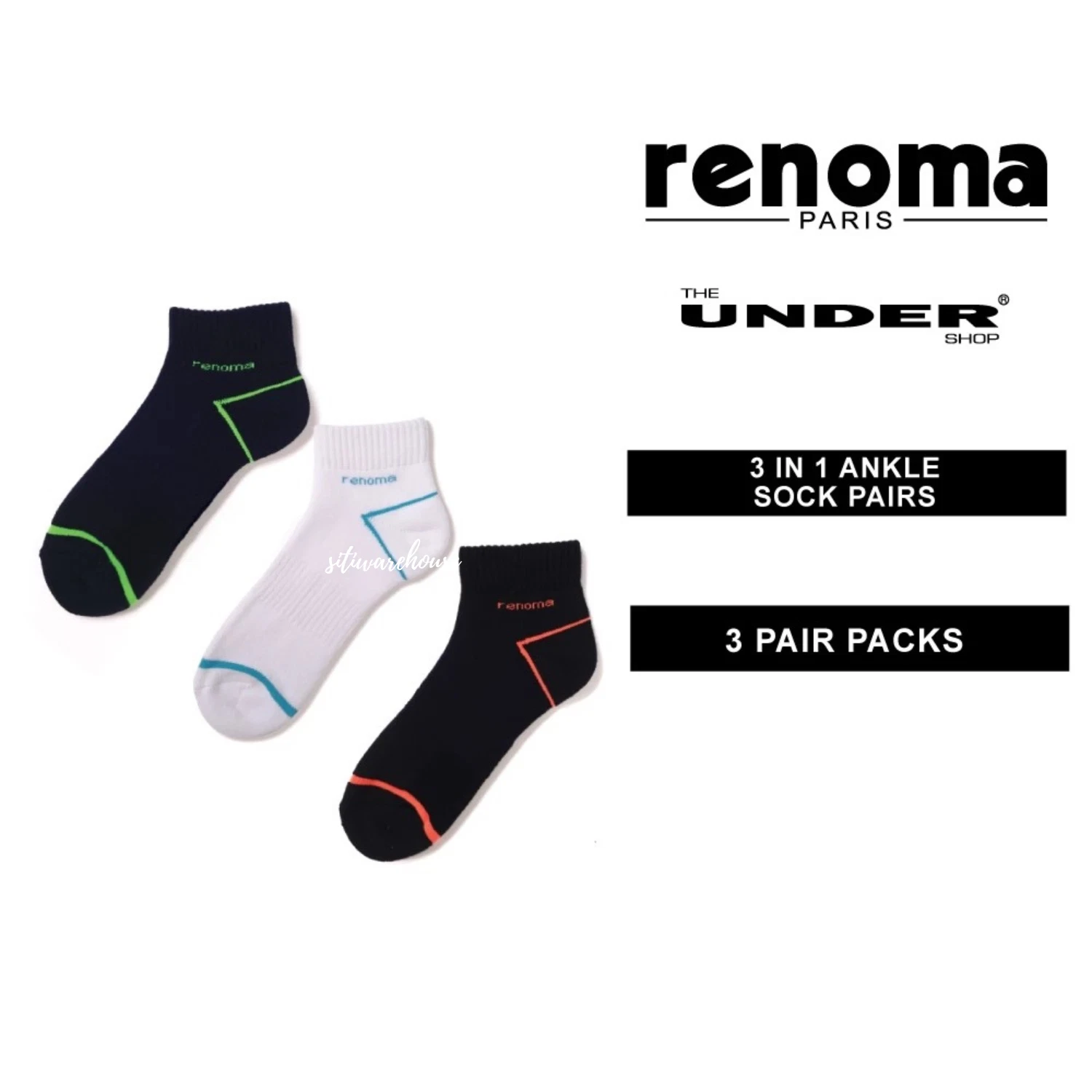 Renoma - 3 pairs Socks