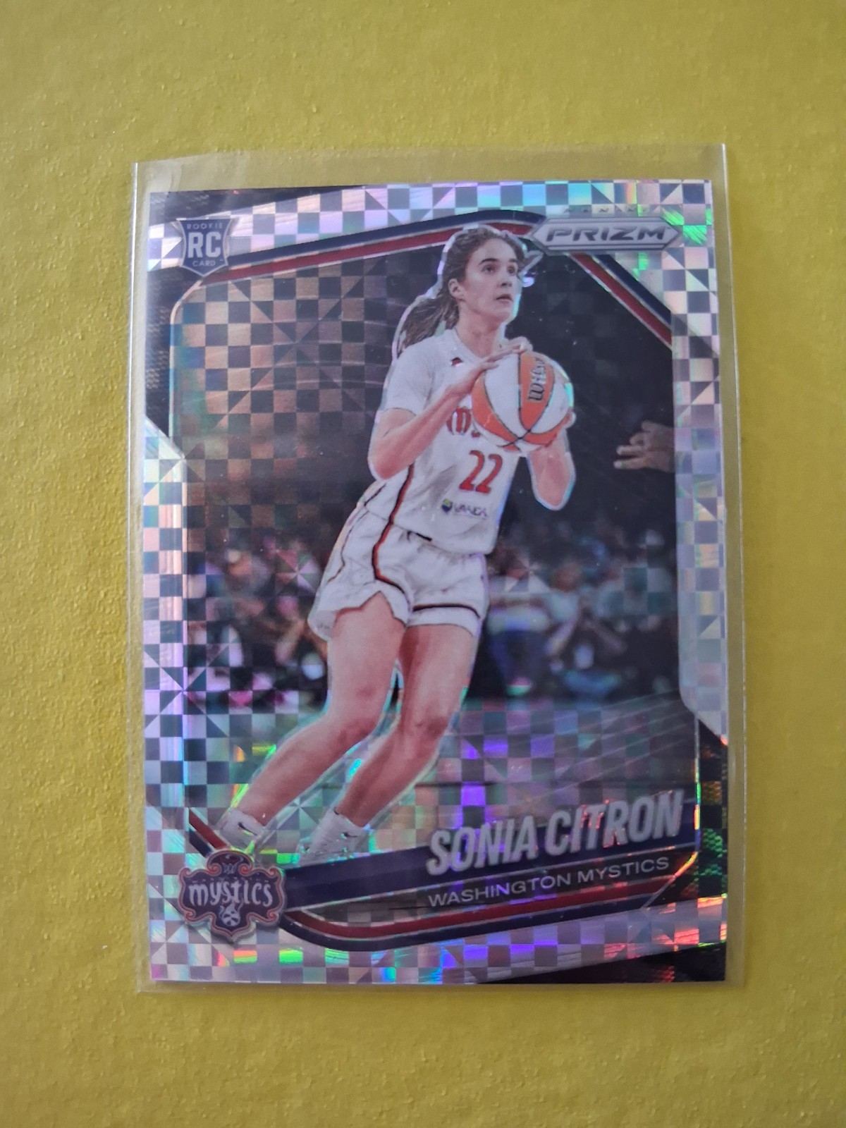 2025 WNBA Prizm Sonia Citron Rookie Checkerboard Prizm SSP #122 RC CLEAN 🏀🔥