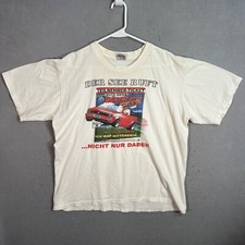 Vintage 2002 VW Wörthersee Auto Treffen Golf T-Shirt Adult XL White Mens