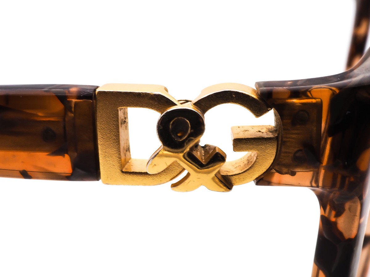 DOLCE & GABBANA DG 4162P 2550/13 Marble Brown/Gold 56-17-135 3N Sunglasses DG4162P ICONIC LOGO Sunglasses (DG 4162P) - Dolce & Gabbana  main image 2
