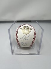 Matt Cain Signed 2010 World Series Baseball MLB Authenticated Holo
