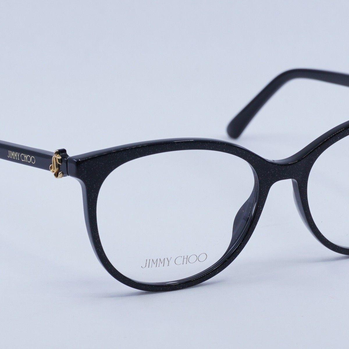 Jimmy Choo JC309 0DXF 00 Black 53mm Eyeglasses New Authentic