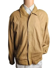 Vintage Marcol Genuine New Zealand Lambsuede Jacket Full Zip Mens 44 Classic 