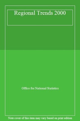 Regional Trends (Regional Trends, 35) By Stationery Office (Grea