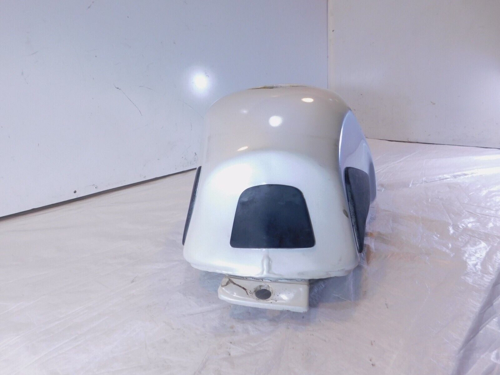 19841985 BMW K100 K100RS K100RT White Gas Petrol Fuel Tank Reservoir