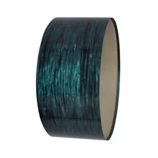 Gauge 0.5mm Drum Wrap Music Instrument Deco Sheet Greenish Blue Oyster