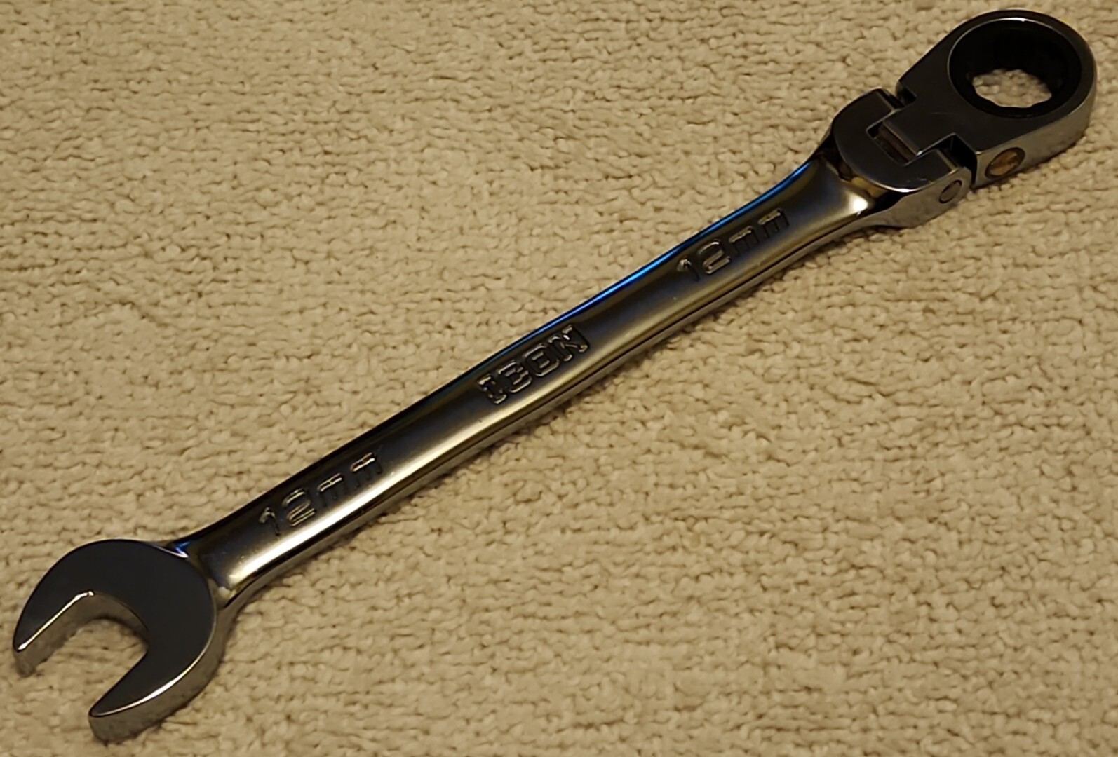 Icon Wrfm12 Flex Head Combination Ratchet Wrench 12mm 12pt New eBay