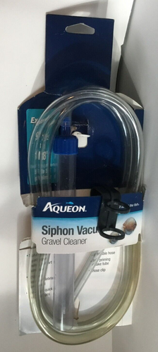 Aqueon Small Siphon Vacuum Aquarium Gravel Cleaner 9.5 - 18" in. 5-15 Gallon Gal - Picture 2 of 3