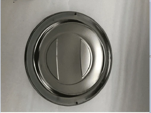 Tampa de roda cromada para 1941-1942 Plymouth. - Imagem 4 de 4