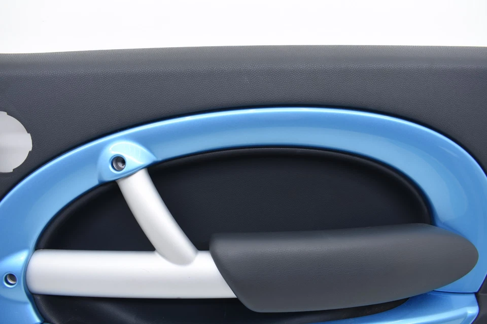 Mini Cooper S 2005 pasajero lado derecho eléctrico azul puerta panel tarjeta fabricante original KW53 Foto 4 de 4