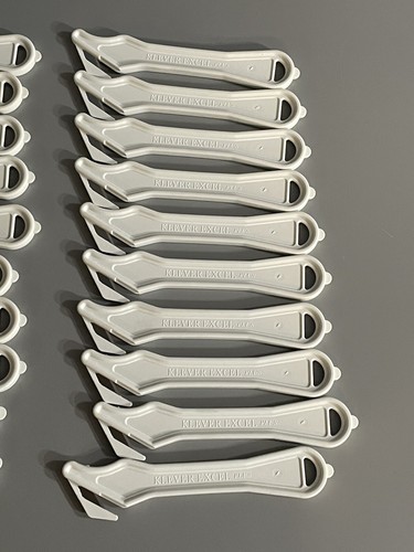 20 Klever Kutter Excel Plus Safety Cutter 7" Handle WHITE PLS-400-W-30 - Picture 7 of 13