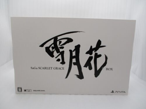 PSVITA Saga Scarlet Grace Setsugetsuka Box Limited Edition Japan Import PS VITA - Picture 2 of 17