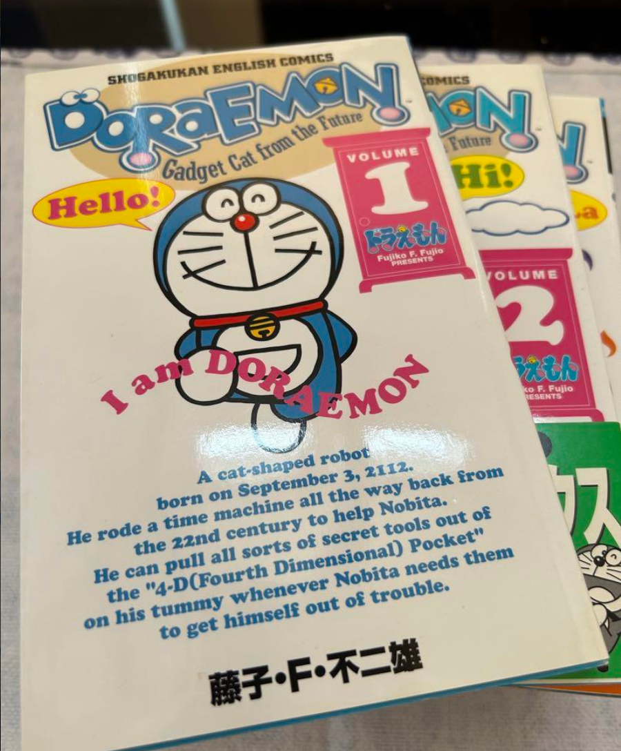 Doraemon English Translation Version Vol. 1-10 Comic Book Doraemon English Translation Version Vol. 1-10 Comic Book