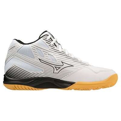 MIZUNO Cyclone Speed 4 MID V1GA2385 54 White Black Silver 2E