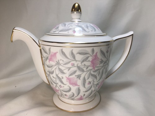 Vtg 50's Minton 'Petunia' by John Wadsworth 3 to 4-Cup COFFEE POT - Mint! - Picture 3 of 10