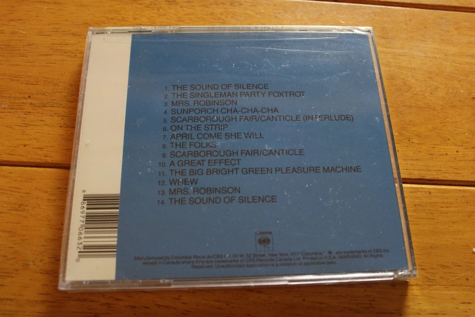 SIMON & GARFUNKEL - THE GRADUATE SOUNDTRACK CD [NEW SEALED] Foto 2 de 4