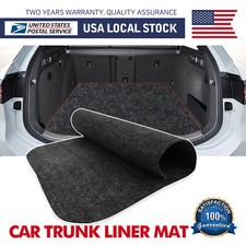 Gray 80x40 Auto Car Trunk Liner Upholstery Non-woven Fabric Anti-slip Carpet
