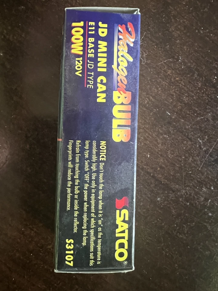 Satco S3107 Bulb 100W 120V T4 Mini Candelabra E11 Base Clear 2900K - Image 3 of 4