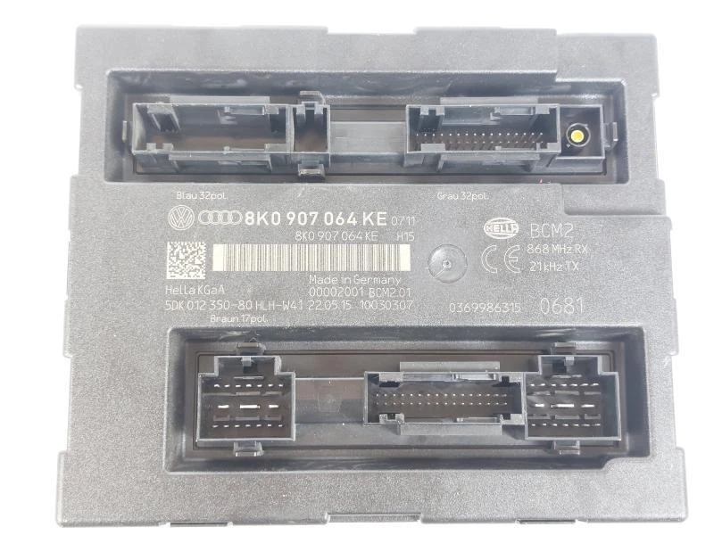 8K0907064KE CENTRALINA COMFORT AUDI A4 ALLROAD (8KH-B8) 2.0 TDI 16V MAN 6M 150CV - Immagine 3 di 4