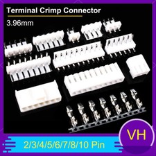 JST VH 3.96mm Plug Socket Crimps 2/3/4/5/6/7/8/9/10/12 Pin Crimp Connector
