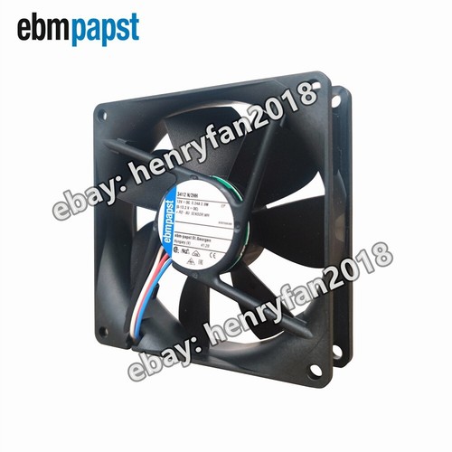 Ebmpapst 3412N/2HH Axial Fan 12V 2.9W 0.24A 90*90*25MM 3-wires Cooling Fan - 第 5/9 張圖片