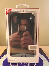 MYBAT TUFF HYBRID CELL PHONE CASE PROTECTOR COVER APPLE IPHONE XS MAX BLACK