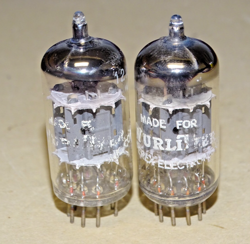 one rare pair RT 12AX7S ECC83 code FRS, tested strong like
