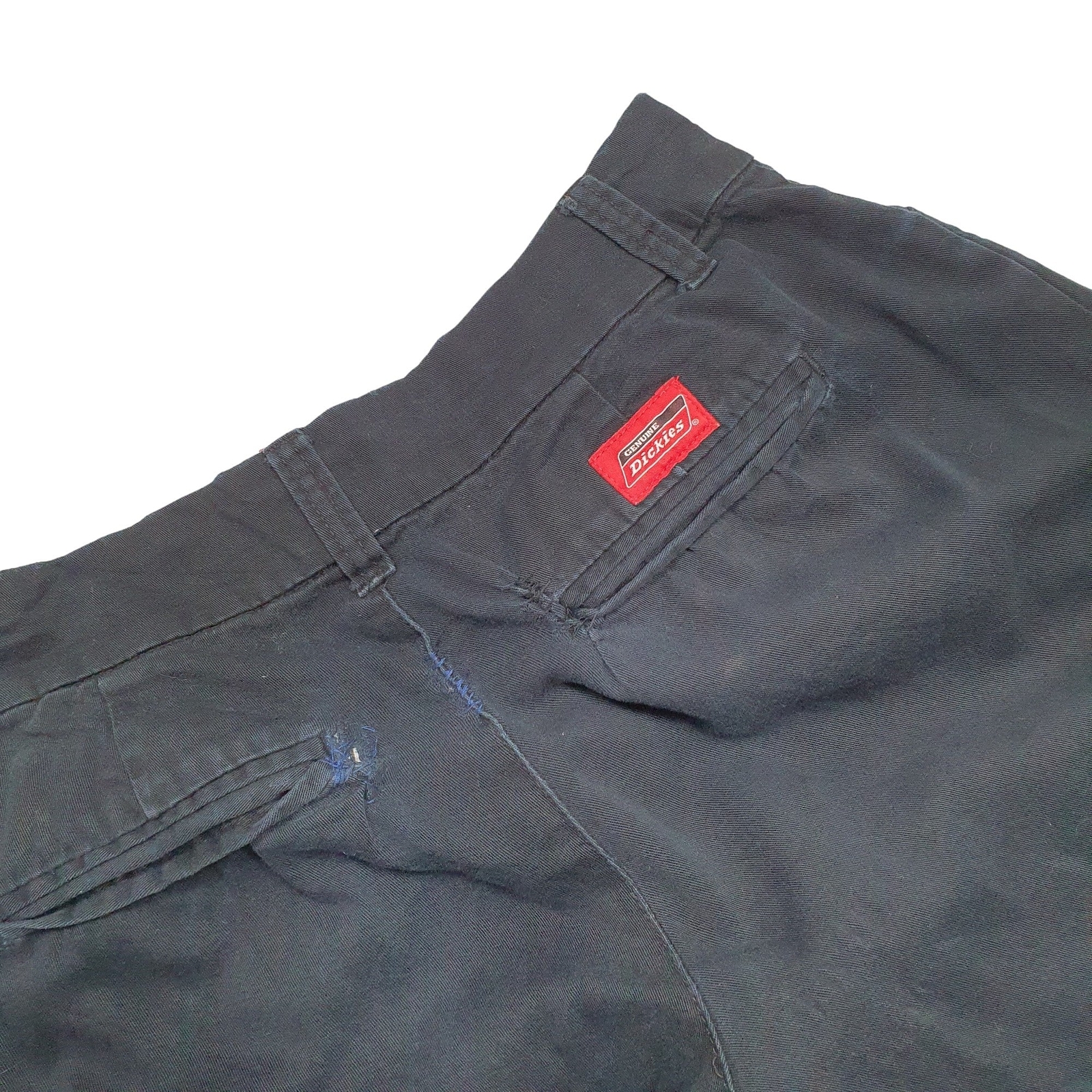 DICKIES Black Chino Cotton Shorts Womens image 2