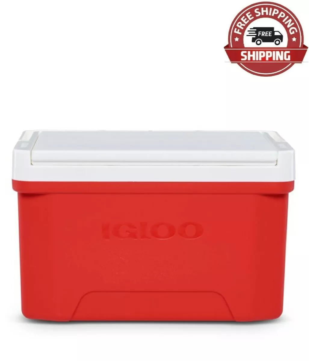 Igloo 9 Quart Laguna Ice Chest Cooler, Red (13 x 9 x 8) 