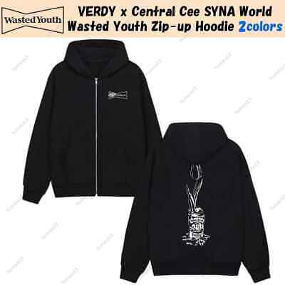 VERDY x Central Cee SYNA World Wasted Youth Zip-up Hoodie VERDY x Central Cee SYNA World Wasted Youth Zip-up Hoodie