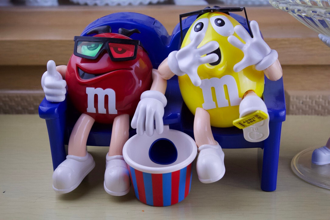 ぬいぐるみ M&M's At The Movies Dispenser M&Ms 