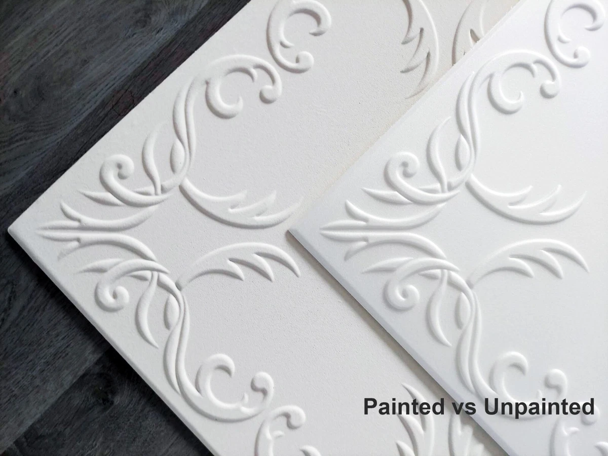 Best Way To Paint Foam Ceiling Tiles Shelly Lighting