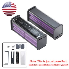 22.5W DIY PD Fast Battery Charger Case Power Bank Box Kit For 8PCS 18650 Battery