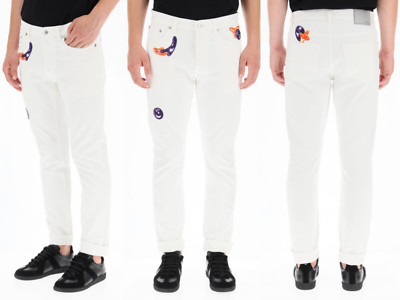 DIOR HOMME X KENNY SCHARF DEADSTOCK Jeans Limited Hypnotic Pants Hose Trousers