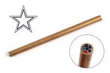 6"CUSTOM MOSAIC PIN 8.02 MM BRASS KNIFE MAKING HANDLE SCALES GRIPS KNIFE AH-6