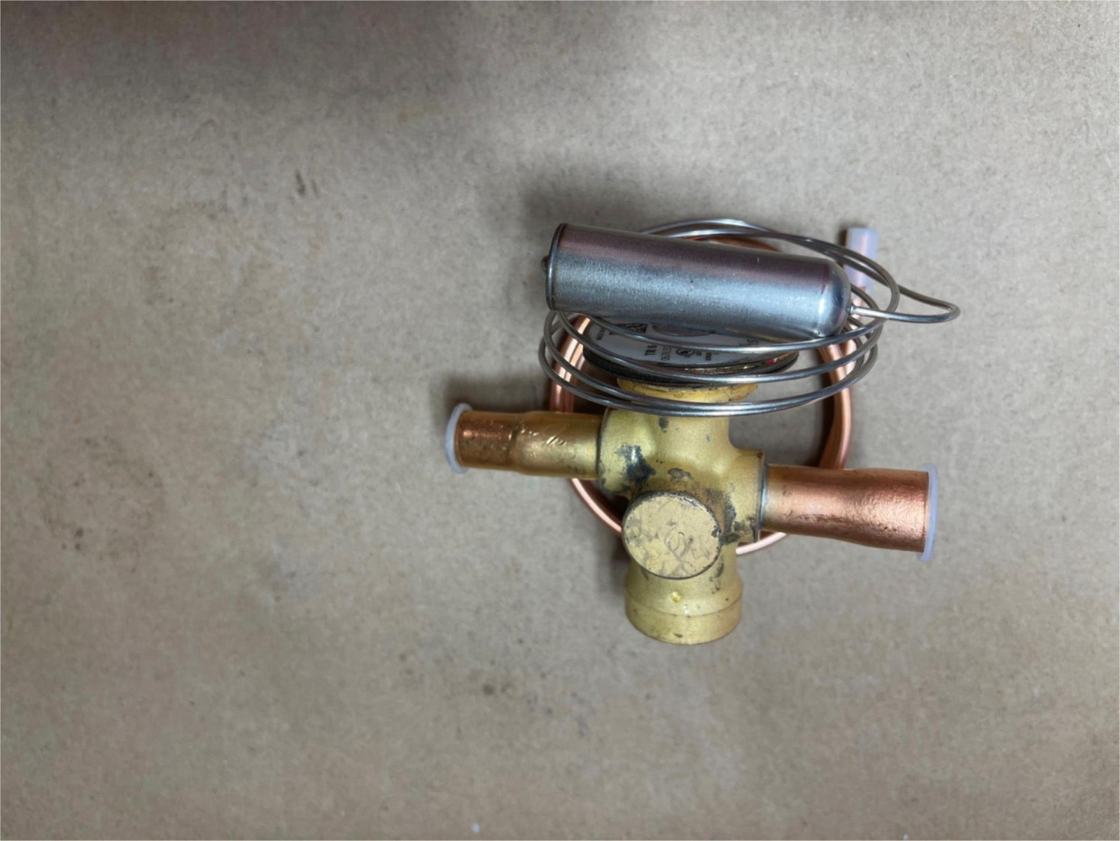 Danfoss 067U3283 TR6 R410A 5Ton HVAC Thermal Expansion Valve 3/8 