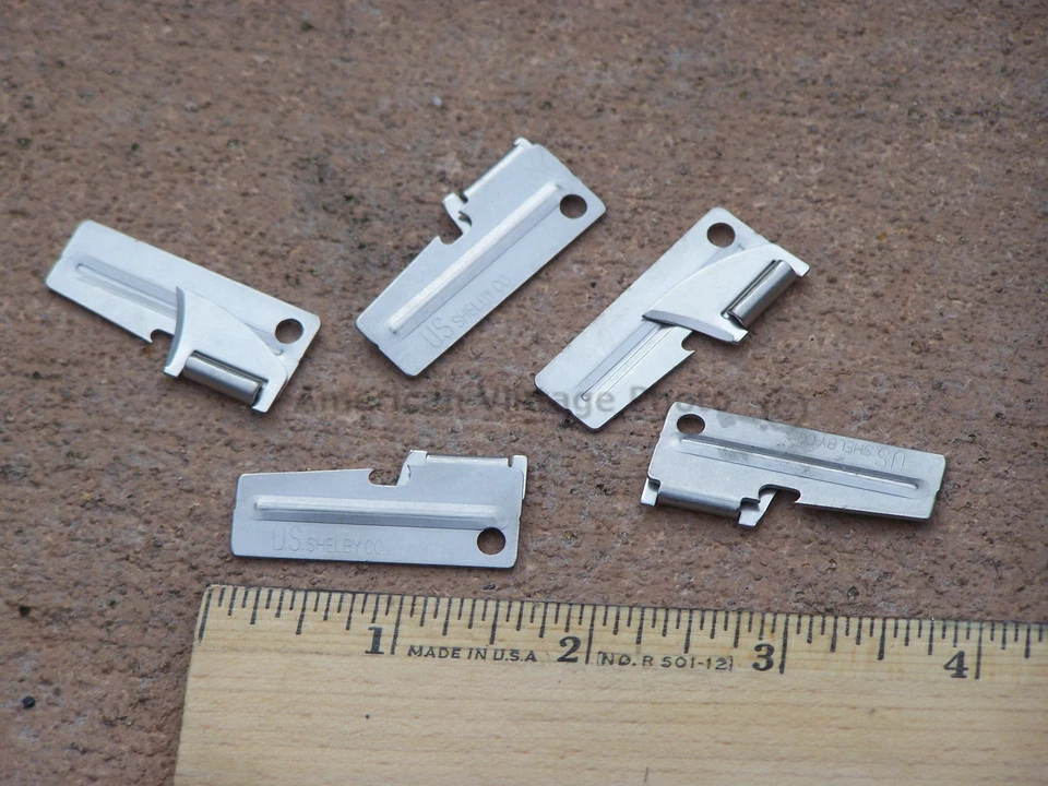P-38 Can Opener 10 pack Shelby Co USGI for Military Army C Ration Mess Kit Scout - Image 2 of 4