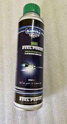 1x Scotts Fuel Purge diesel engines system injection 300ml brand new