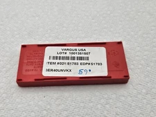 Vargus 3ER 40UN Grade VKX Carbide Indexable Inserts 3ER40UN (Qty 6 new, 1 used)