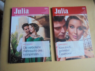 2 Julia Romane 2529+2546,Küss mich geliebter Casanova.2/22+11/22