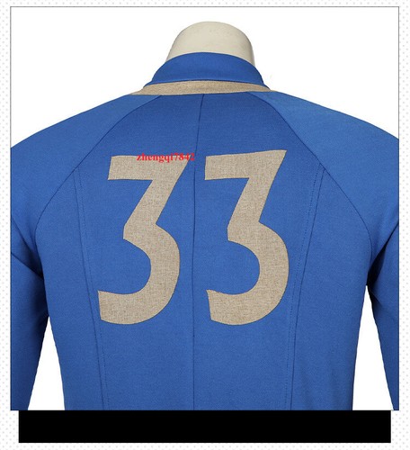 2024 Fallout Season1 Blue Cosplay Outfit Jumpsuit Uniform Costume Outsuit Unisex - Picture 7 of 16