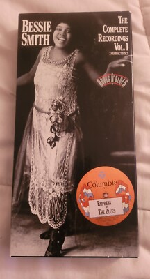 Bessie Smith The Complete Recordings, Vol. 1 Empress Of The Blues 2 Cd Box Set 