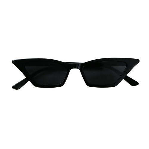 Gafas de sol ShadyVEU - pequeñas estrechas anchas delgadas ojo de gato parte superior plana bombo moda años 90 - Imagen 8 de 18