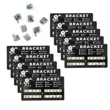 10 Packs Dental orthodontic mental barcket barce Standard MBT slot 022 345 hooks