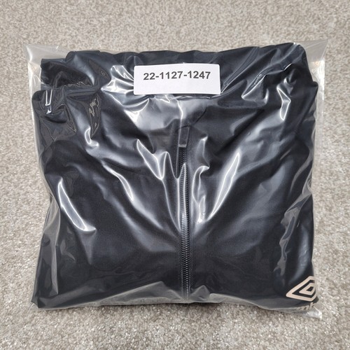 Umbro Jacket Boys Large Black Full Zip Long Sleeve - Picture 12 of 12