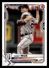 Casey Mize 2021 Bowman #31 Detroit Tigers ROOKIE Buy10get5FREE