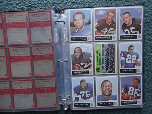 1965 PHILADELPHIA FOOTBALL NEAR COMPLETE SET LOT(156/198)w/STARS,RC's,HOF *RARE* - Picture 7 of 18